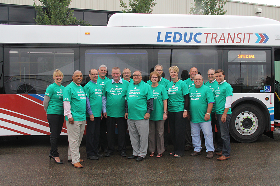 Leduc Transit was launched in 2014