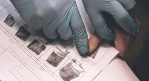 photo of fingerprinting
