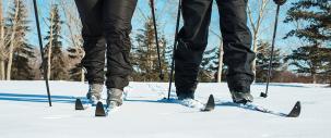 photo of cross country skiing in Leduc