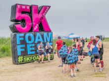 2017 - 5k foam run 21