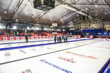Photo of Canada Cup of Curling in Sobeys Arena inside the Leduc Recreation Centre