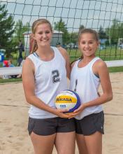 2016 - Alberta Summer Games - beach volleyball 