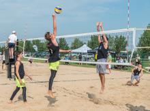 2016 - Alberta Summer Games - beach volleyball 2