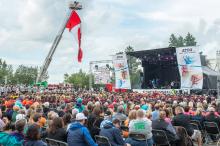2016 - Alberta Summer Games - crowd opening ceremony
