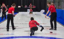 Image from the 2018 Curl 4 Canada event at the Leduc Recreation Centre