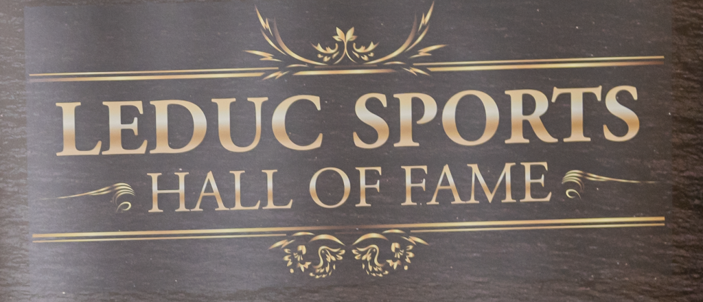 Leduc Sports Hall of Fame banner