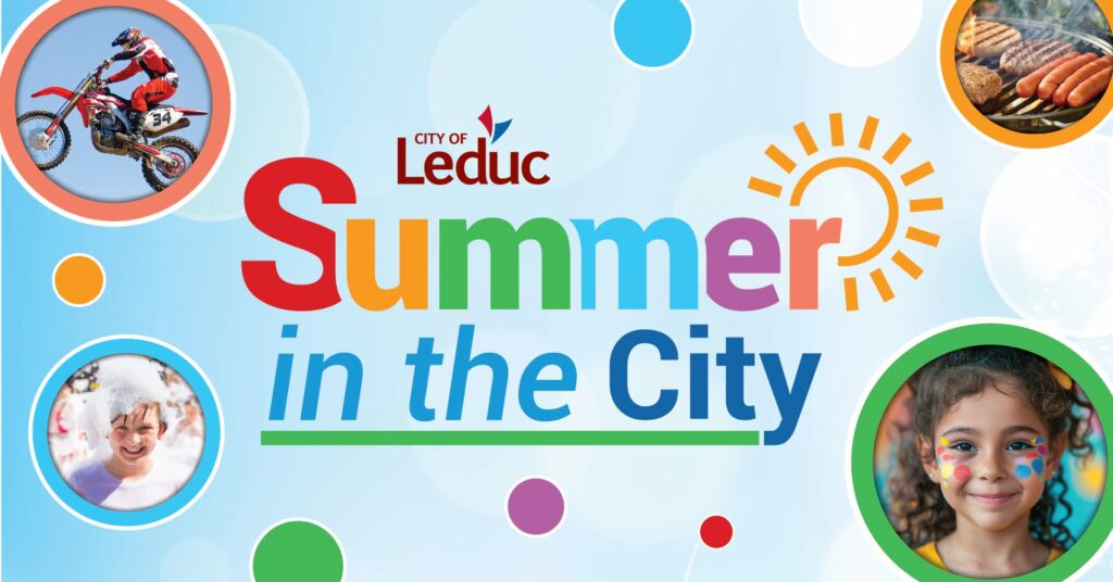 Leduc Summer in the City graphic image