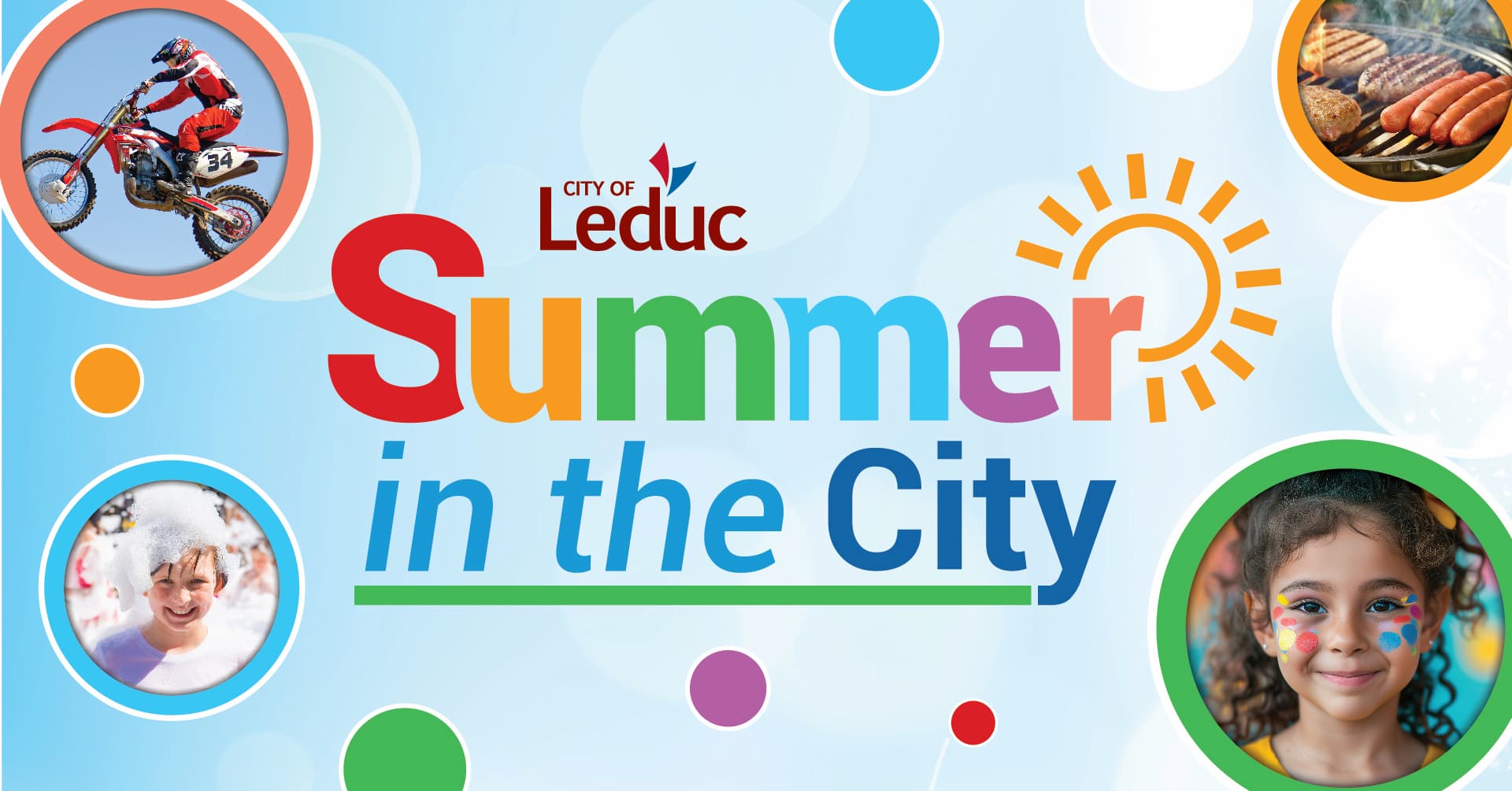 Leduc Summer in the City graphic image