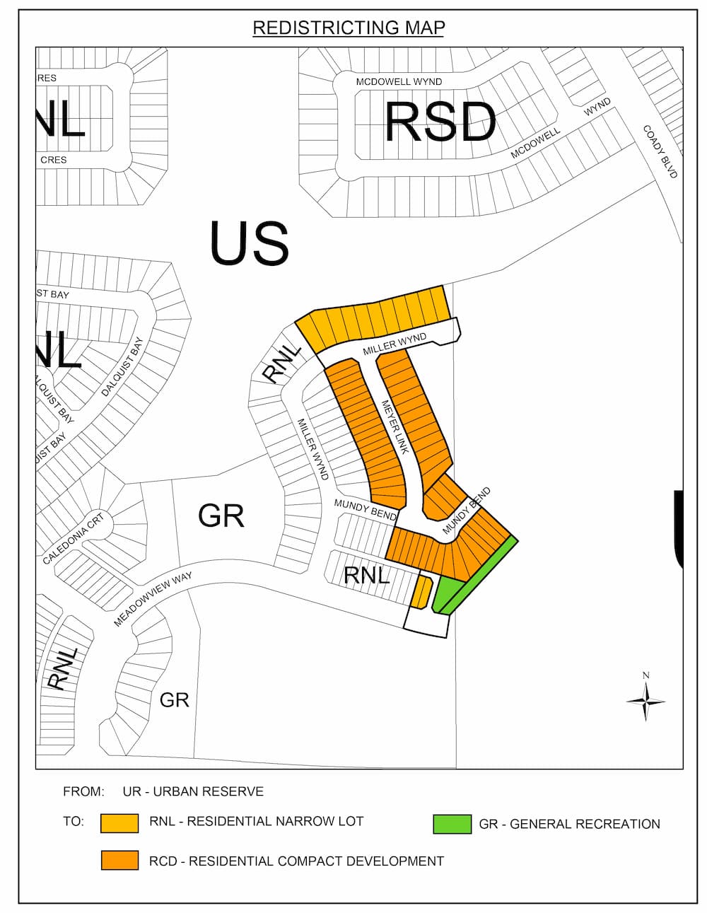 City of Leduc Redistricting Plan Map for Bylaw 1217-2025