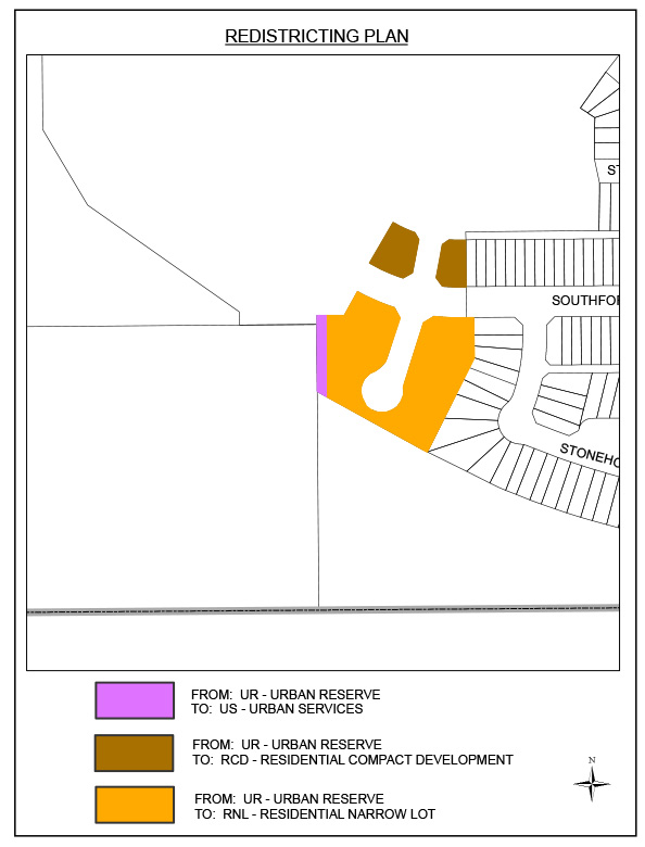 Leduc's Redistrcting Plan for Southfork 16C Bylaw No. 1205-2024
