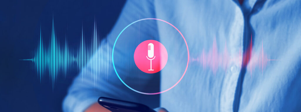 Stock photo of a sound recording for the Call Recording News Banner