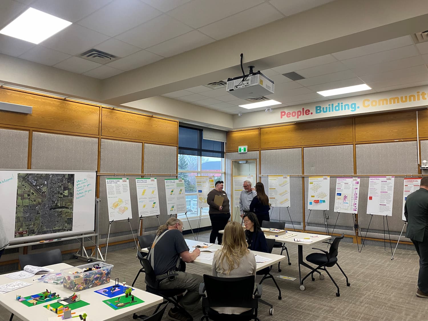 http://Residents%20review%20display%20boards%20and%20discuss%20planning%20information%20at%20a%20public%20engagement%20session%20for%20the%20draft%20Leduc%20Land%20Use%20Bylaw.